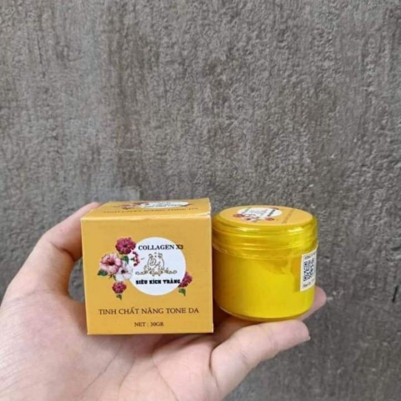 KÍCH TRẮNG COLLAGEN X3 - TINH CHẤT NÂNG TÔNG DA CHO BODY