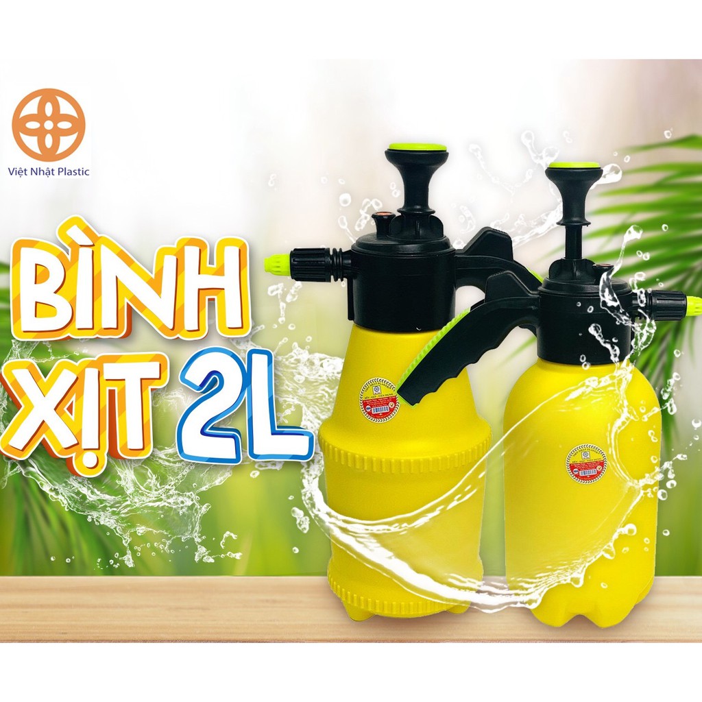 Bình tưới cây 2 Lít 0026 Việt Nhật cực bền Bình xịt phun sương