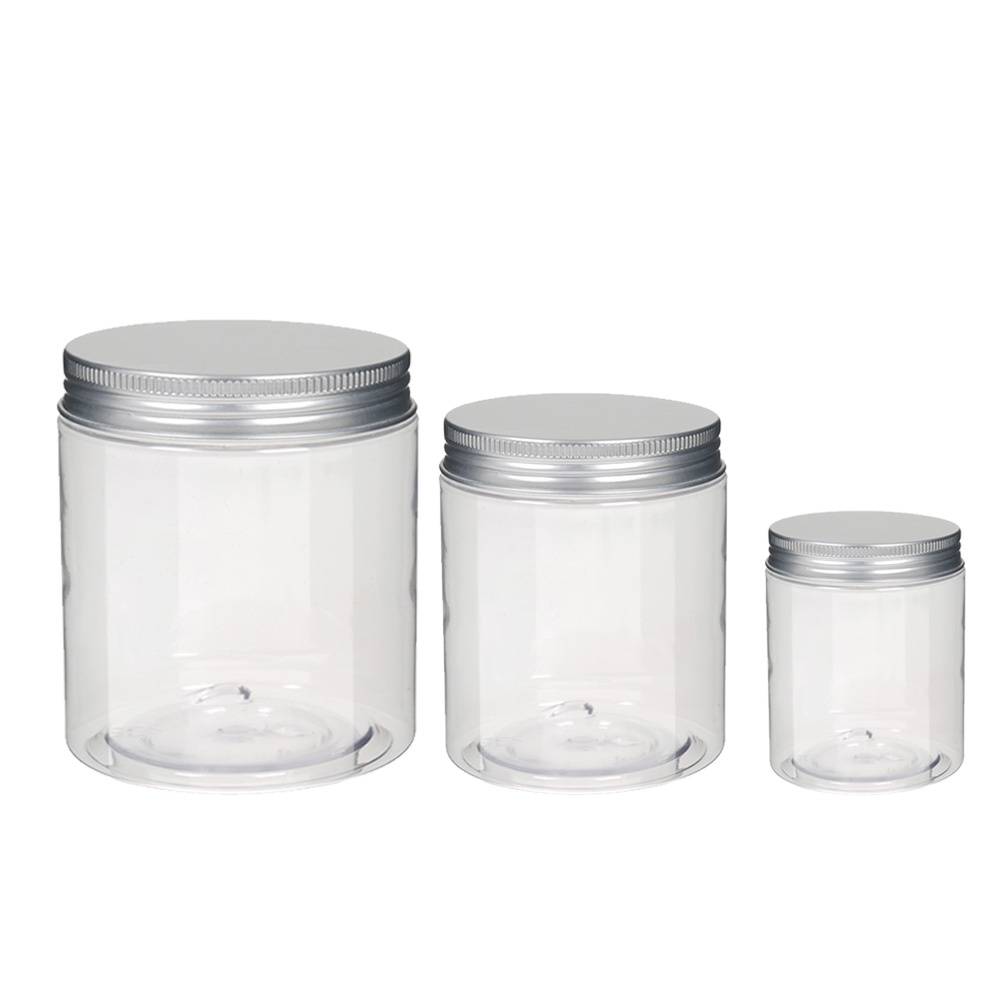 Lọ Nhựa Trong Suốt Có Nắp Đậy Dung Tích 30ml 50ml 60ml 80ml 100ml 120ml 250ml Dùng Đựng Mỹ Phẩm Khi Đi Du Lịch