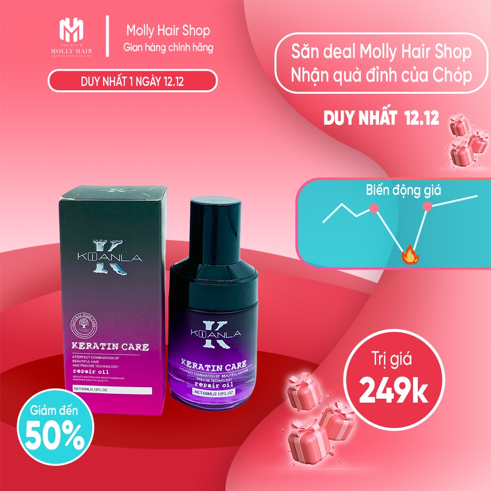 [HÀNG TỐT] Tinh dầu dưỡng tóc KIANLA KERATIN CARE - 60ml