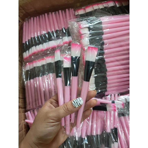 100 Cọ Quét Mặt Nạ Cán Hồng