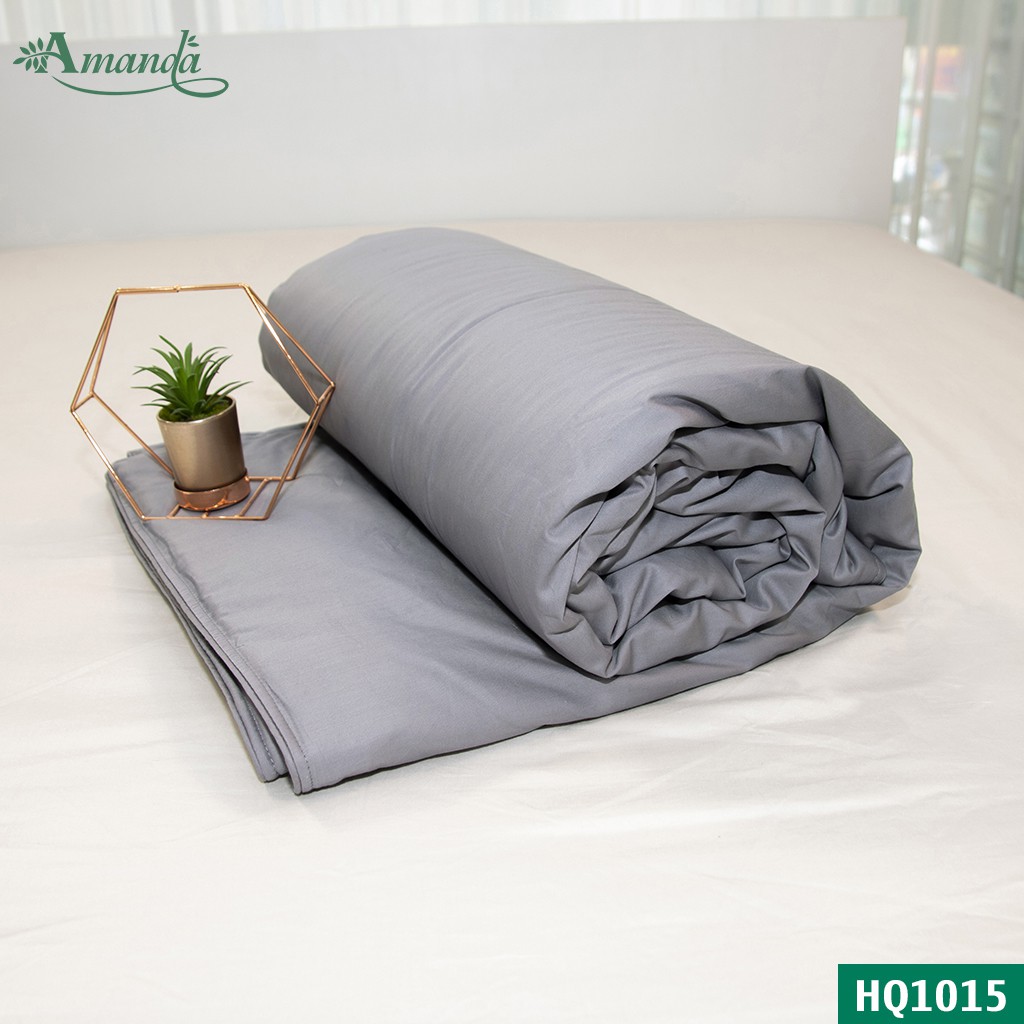 Mền lót gòn Amanda, chất liệu cotton lụa satin Hàn Quốc lớp gòn bên trong siêu mịn giúp giữ ấm tốt