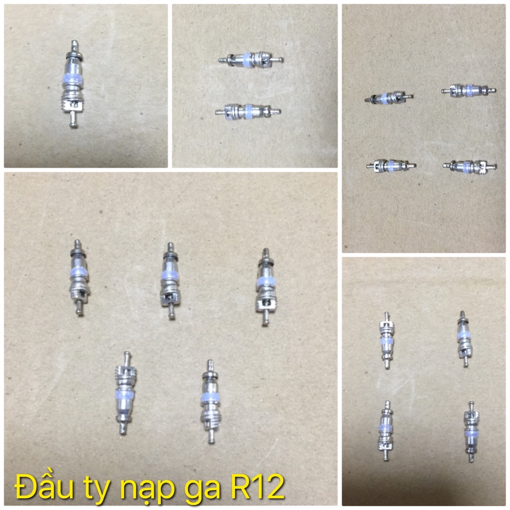 Các loại đầu ty nạp gas (Chọn đúng phân loại hàng)