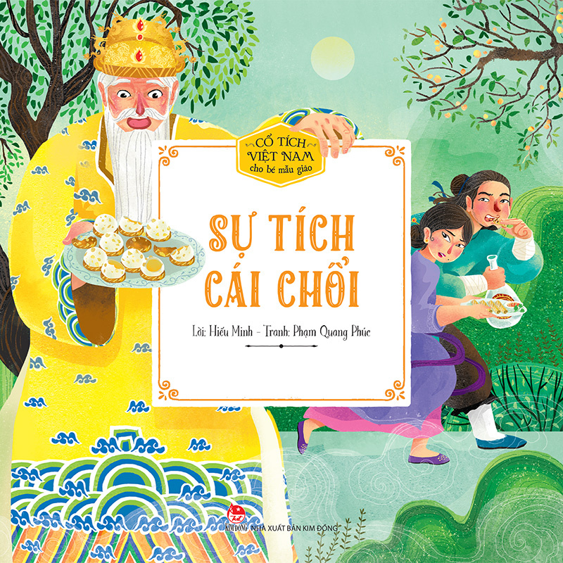 Sách Cổ Tích Việt Nam Cho Bé Mẫu Giáo: Sự Tích Cái Chổi (Tái Bản 2019)