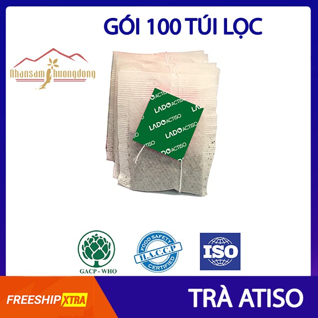 Trà Atiso túi lọc Ladophar 100 gói Đặc Sản Trà Actiso Đà Lạt, món quà sức khỏe từ thiên nhiên Shop Nhân Sâm Phương Đông.