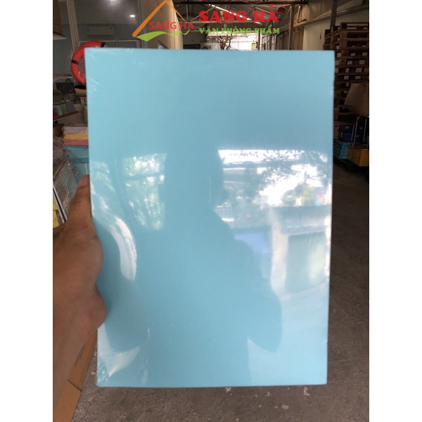 Giấy bìa màu Cứng A4 định lượng 180gsm- Bìa giấy ngoại Aone đủ 100 tờ ( Giấy bìa màu xanh dương, lá, Vàng , hồng, trắng)