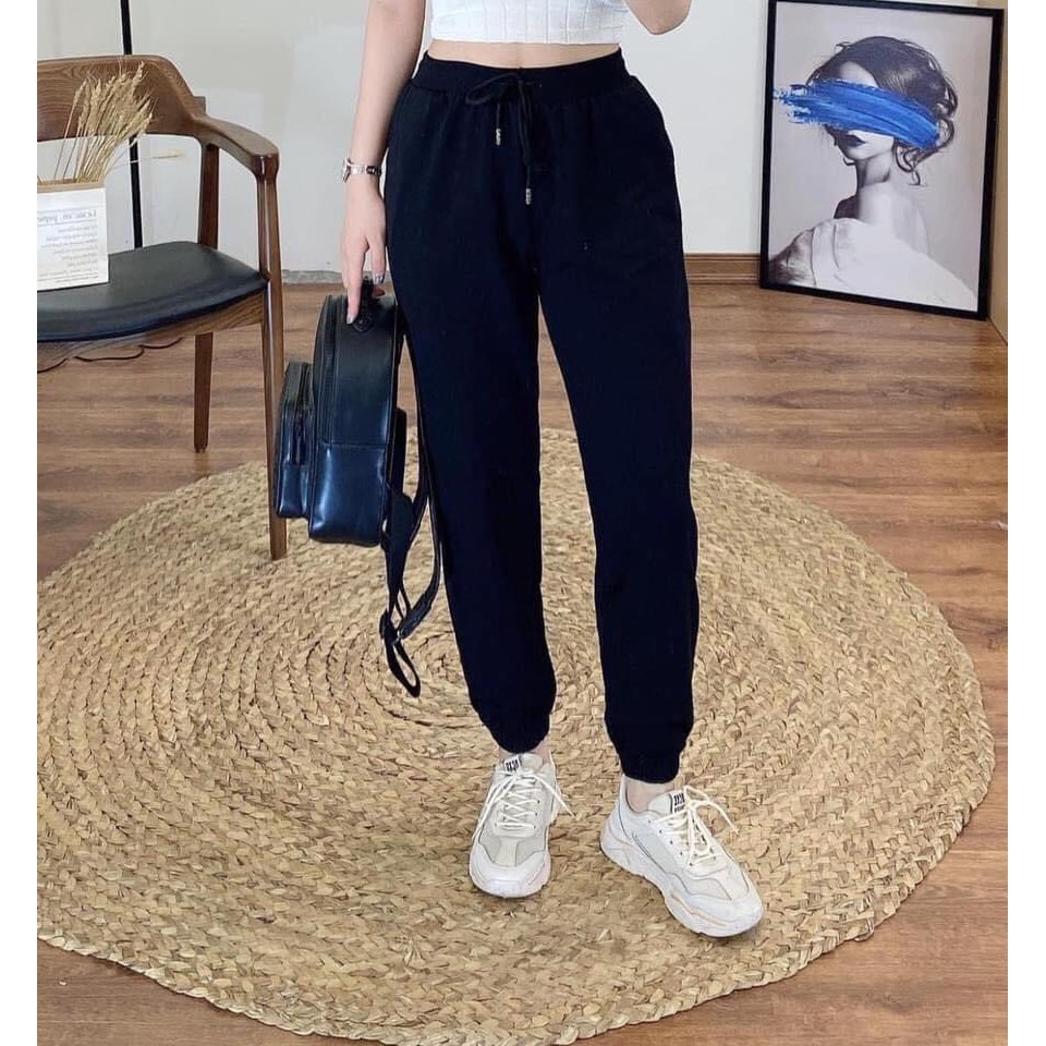 QUẦN JOGGER NỮ ❤️FREESHIP❤️ Quần jogger nữ chất nỉ dày dặn, form chuẩn, giá siêu rẻ