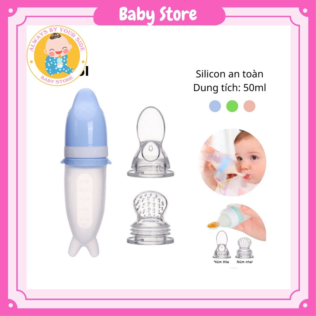 Bình thìa ăn dặm VCOOL