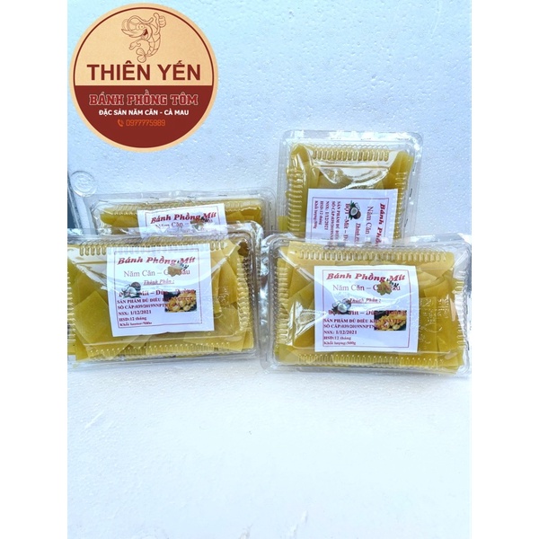 Bánh Phồng Mít _ Đặc Sản Năm Căn _ Cà Mau (500g/ 1 hộp)