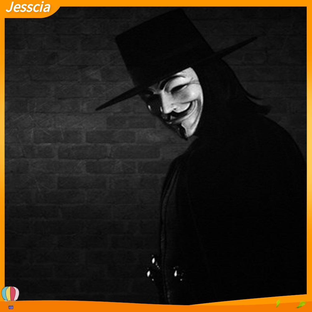 Jessica| Mặt Nạ Hóa Trang Anonymous Hacker V for Vendetta Master