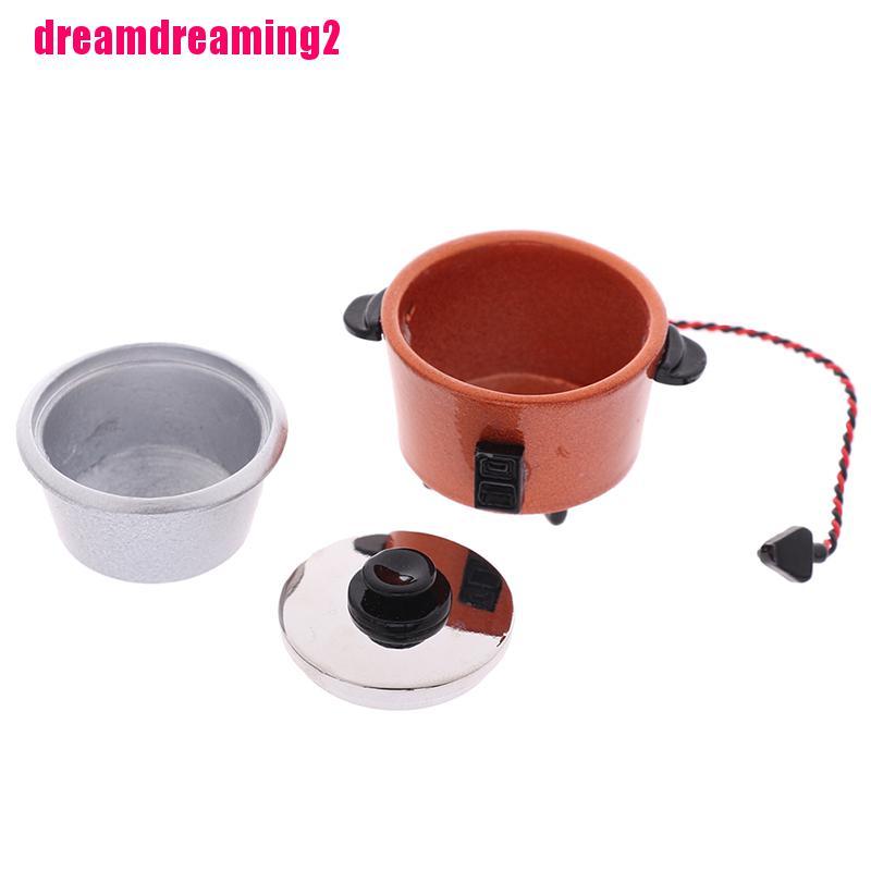 Mô Hình Nồi Cơm Điện Mini Xinh Xắn Dành Cho Búp Bê