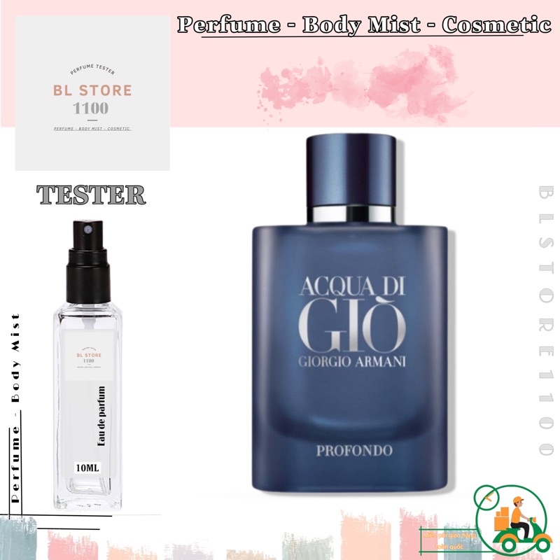 Nước hoa chính hãng Acqua di Giò Profondo Test 5ml/10ml/20ml