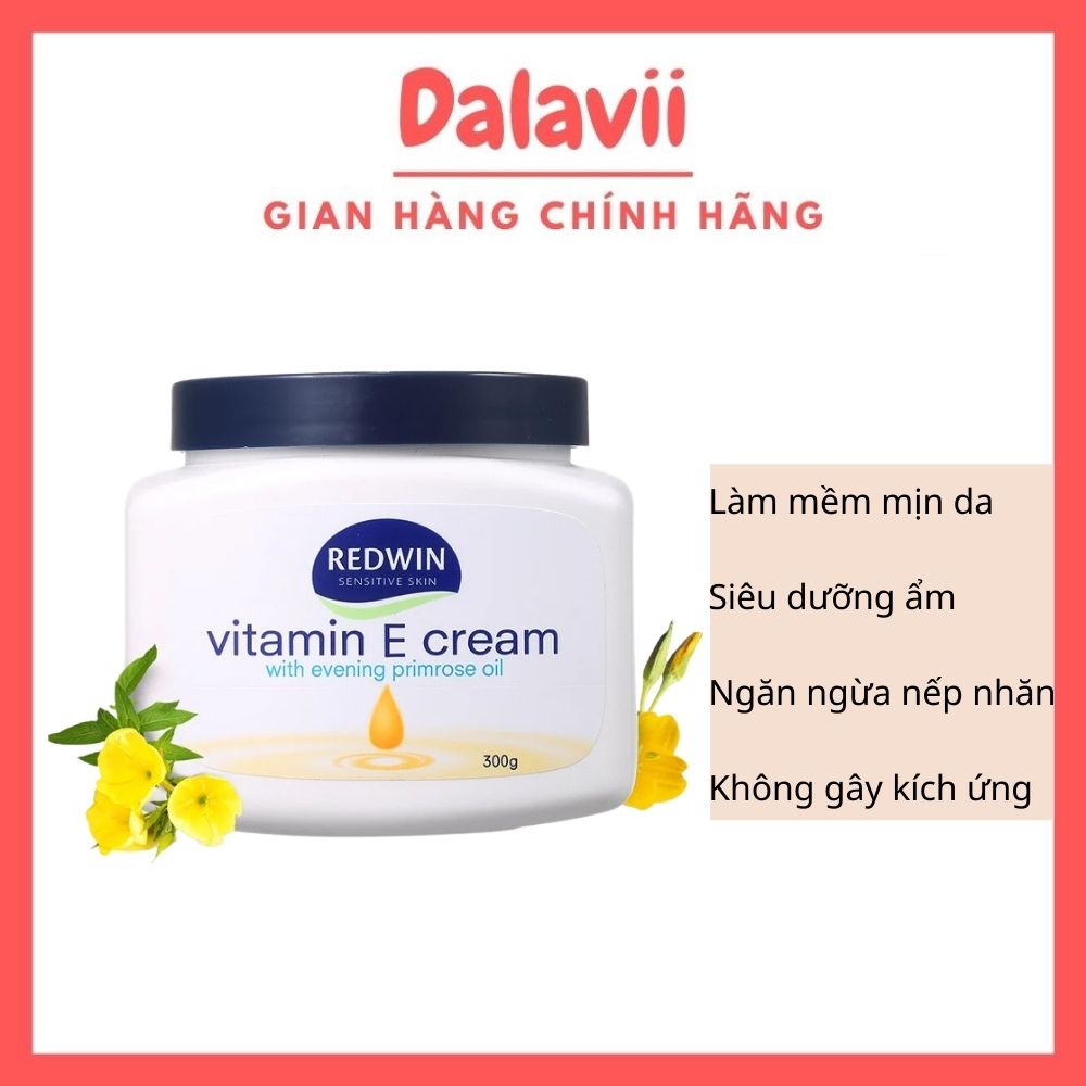 Kem dưỡng da Vitamin E Redwin 300gr Úc - Shop Dalavii