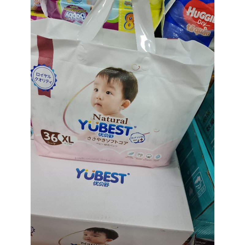 Bỉm Yubest angel dán/quần nội địa Trung S90/M84/L78/XL72