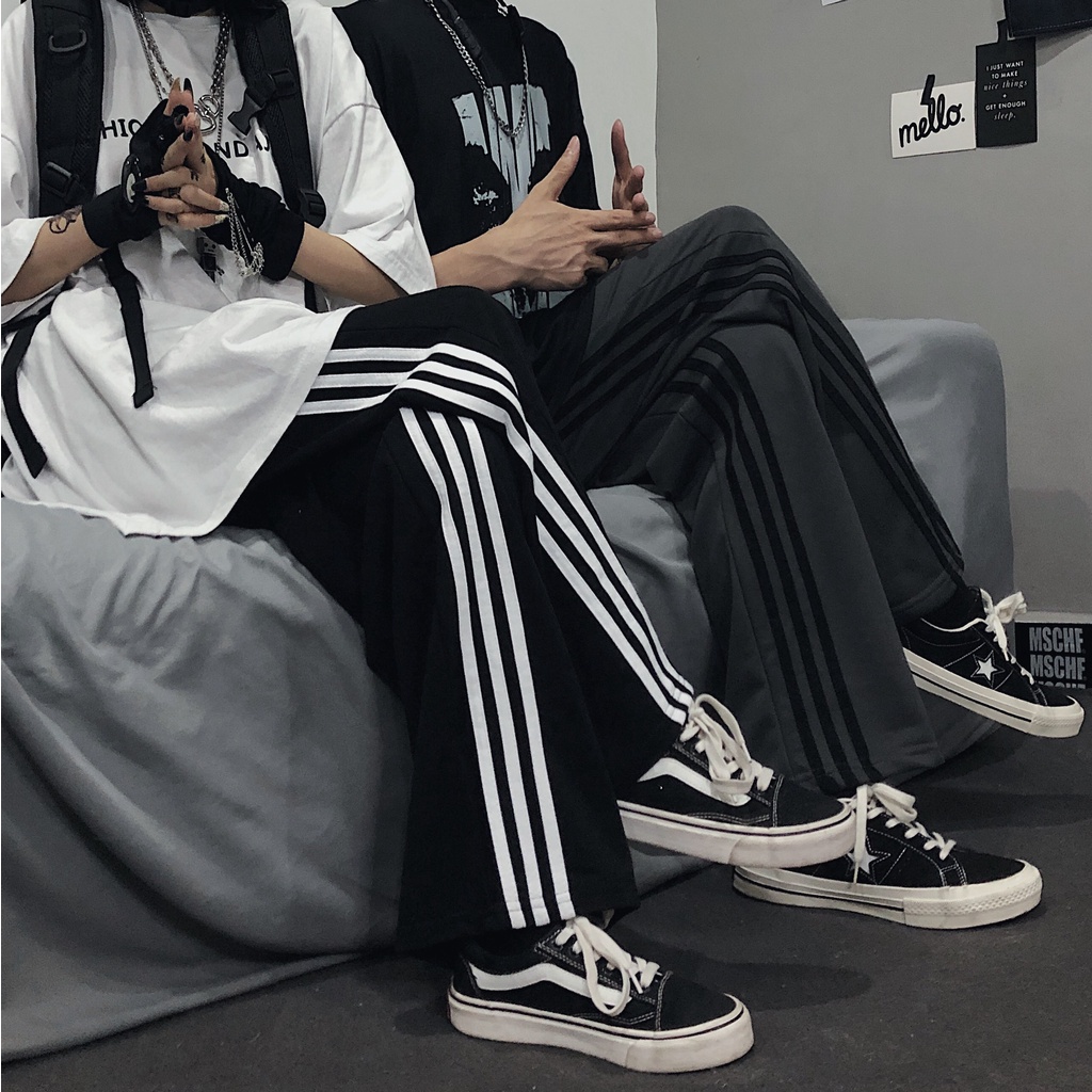 Quần Dài Thiết Kế Giản Dị Thời Trang 198568Quần Thể Thao Phong Cách Hàn Quốc Năng Động Cho Nam Nữ