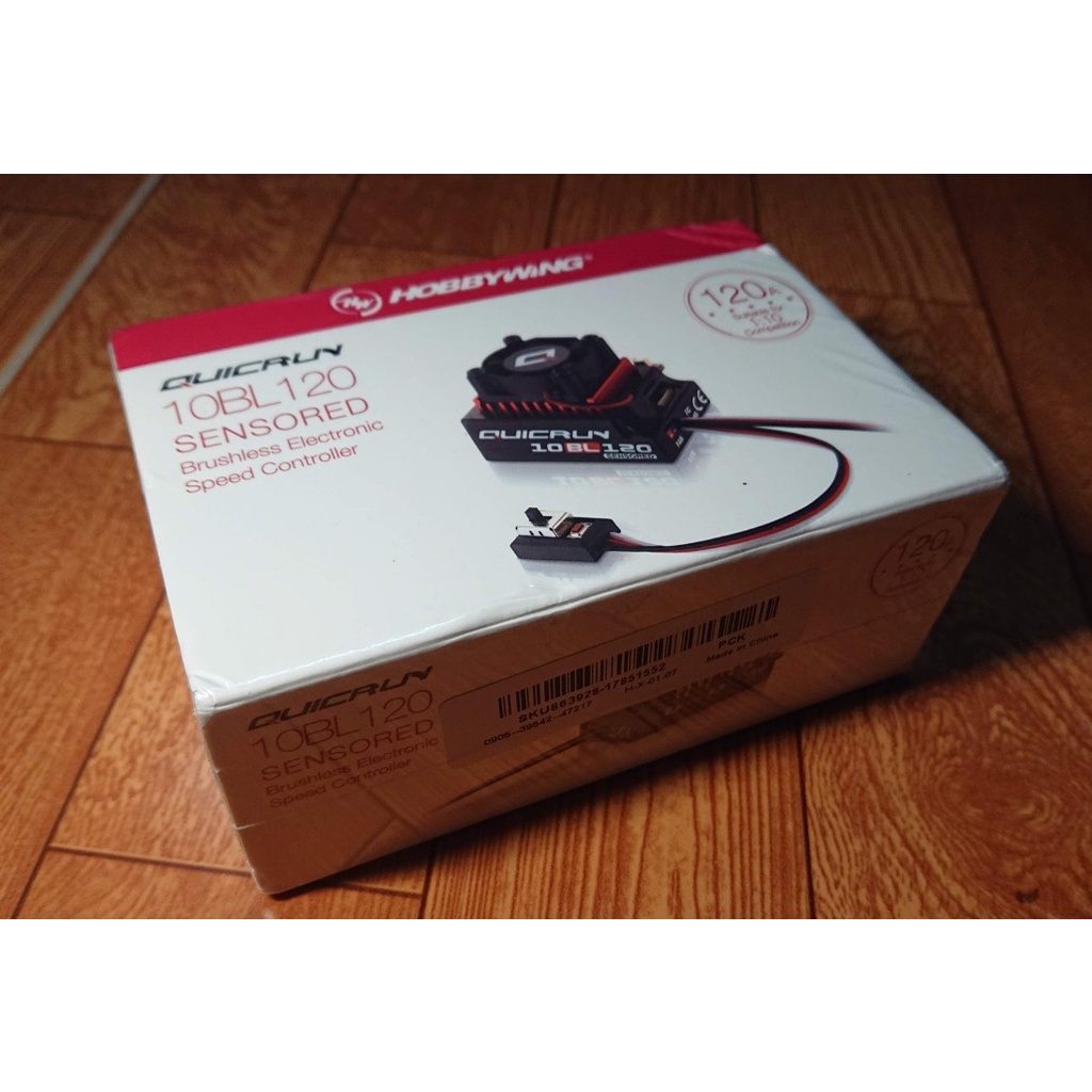 Điều tốc ESC Hobbywing 120A Quicrun sensored 2-3s