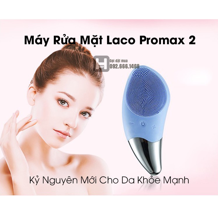 [Mua Kèm Deal 0đ] Máy Rửa Mặt Sóng Âm Sonic Laco Promax2