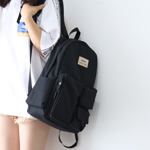 Balo Đi Học Nhiều Ngăn Phụ 2 Màu_Mã 140619
