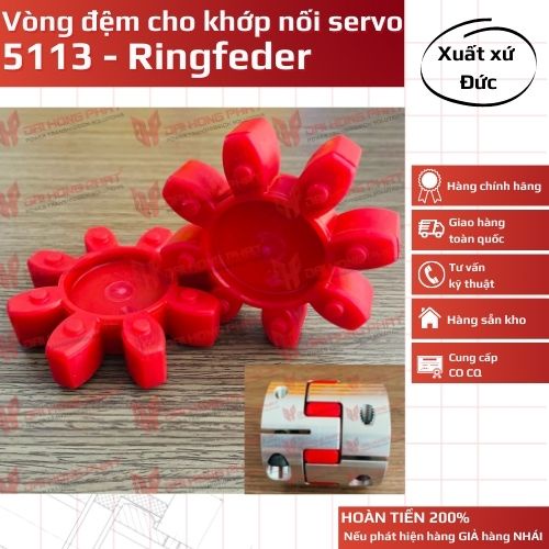 Vòng đệm đặc ruột cho Khớp nối động cơ servo Ringfeder GWE 5113. HÌNH THẬT, SẴN KHO