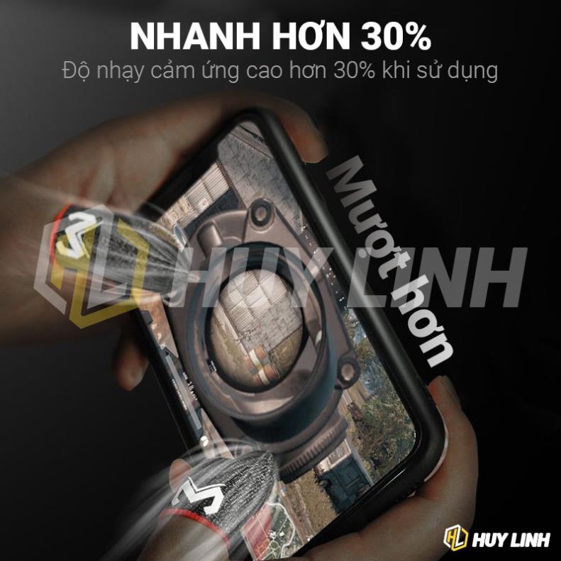 Bộ 2 Găng tay chơi game sợi bạc cảm ứng chống mồ hôi cho tốc chiến, Pubg, FOG