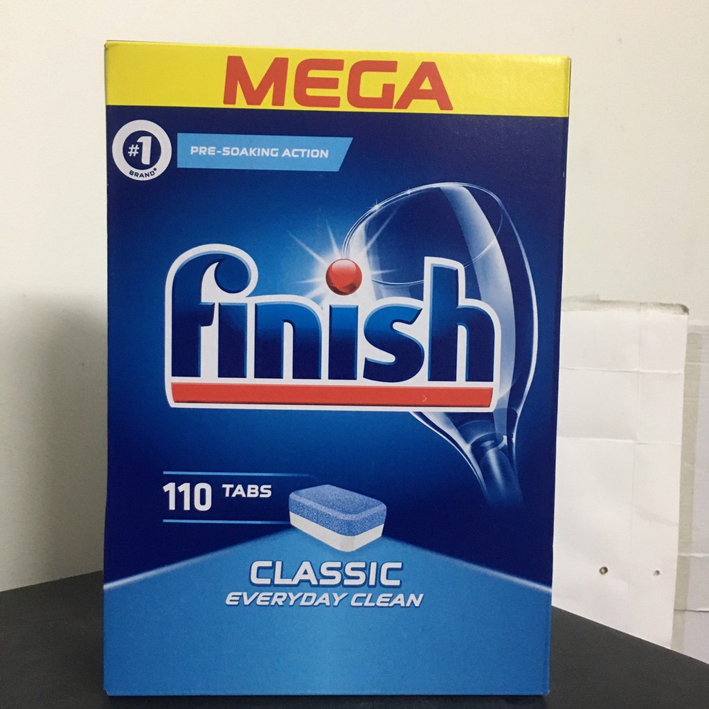 Viên rửa bát Finish  tổng hợp 3 trong 1 chuyên dùng cho máy rửa bát chén