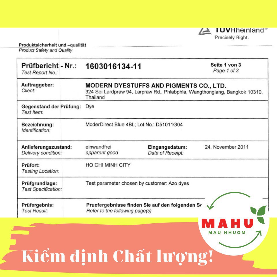 Thuốc Nhuộm Quần Áo