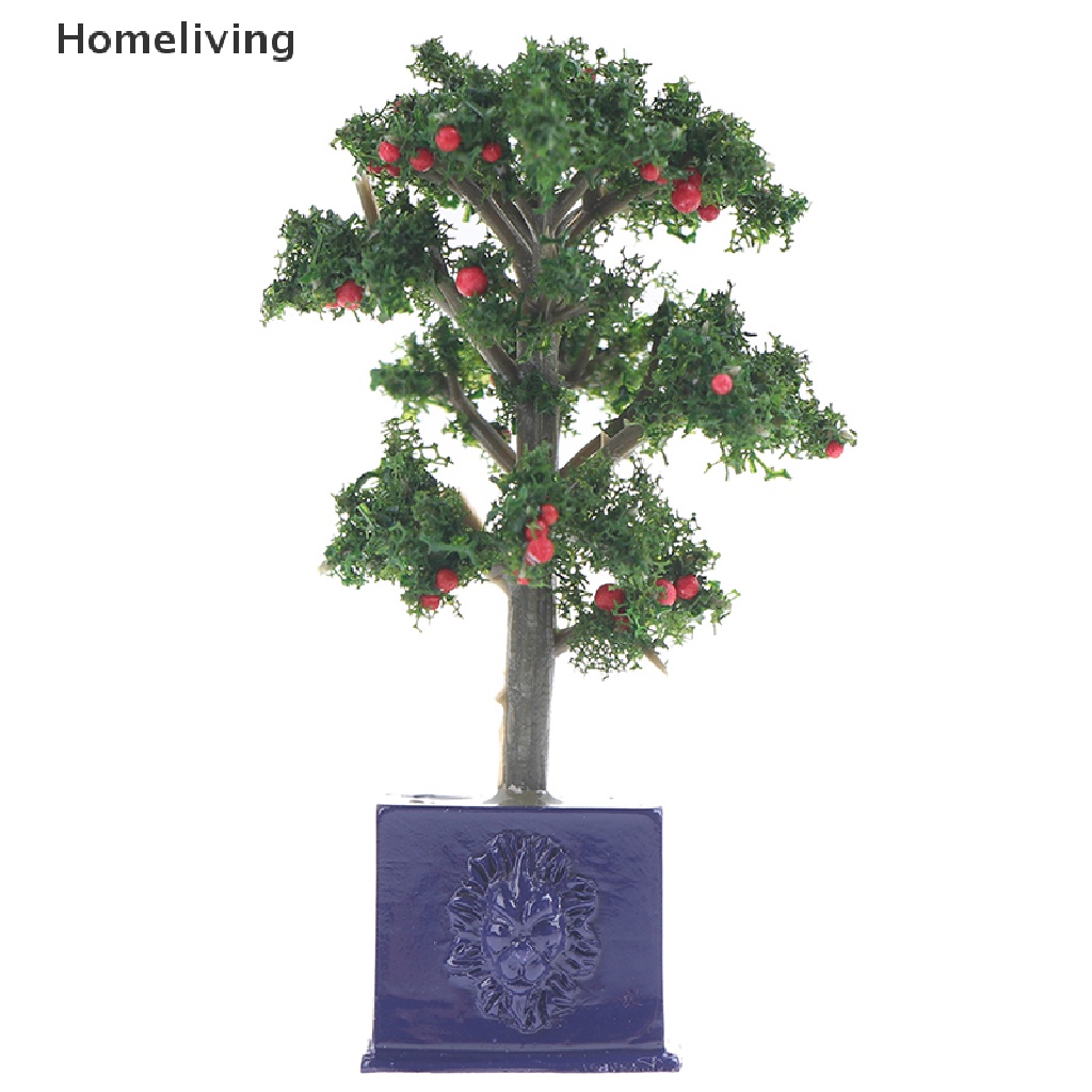 Chậu Cây Giả Trang Trí Nhà Búp Bê Tỉ Lệ 1: 12