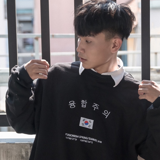 Áo Sweater Cờ Hàn KOREAN UNISEX