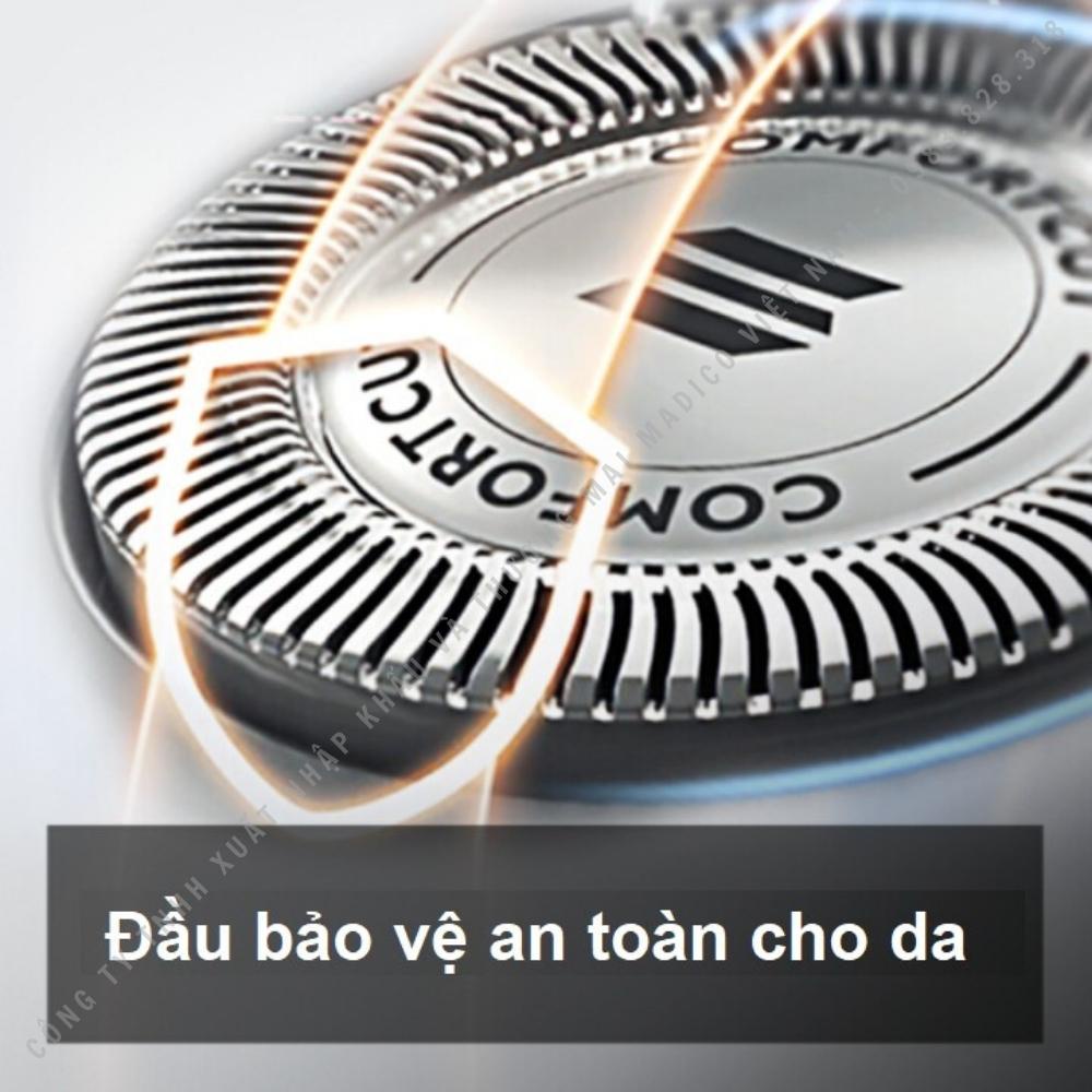 Máy cạo râu 3 lưỡi thương hiệu Philips cao cấp S1050 - BH 24 Tháng - vo2_store