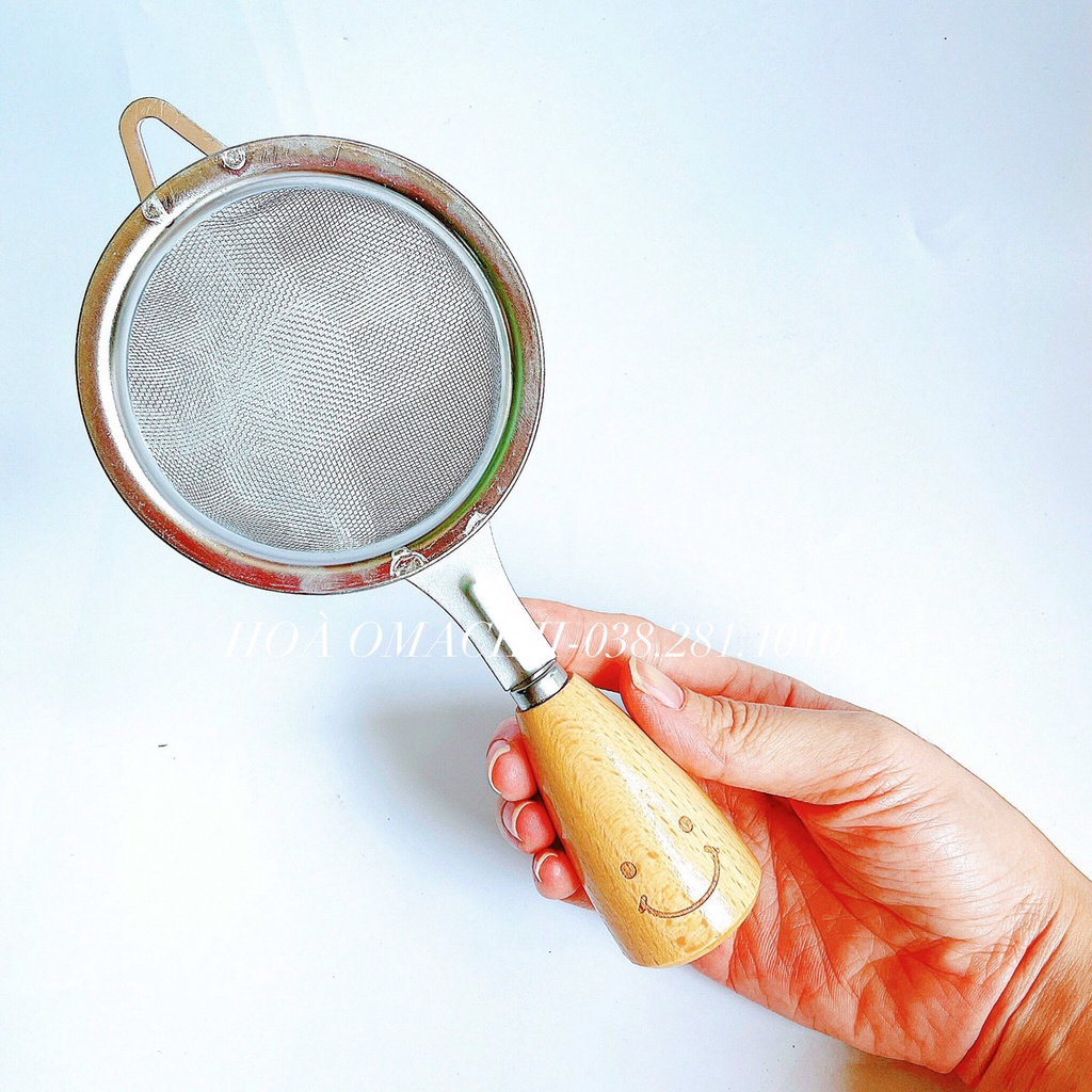 Rây Lọc Tấm Cháo Siêu Mịn Cho Bé Bằng Inox Ăn Dặm