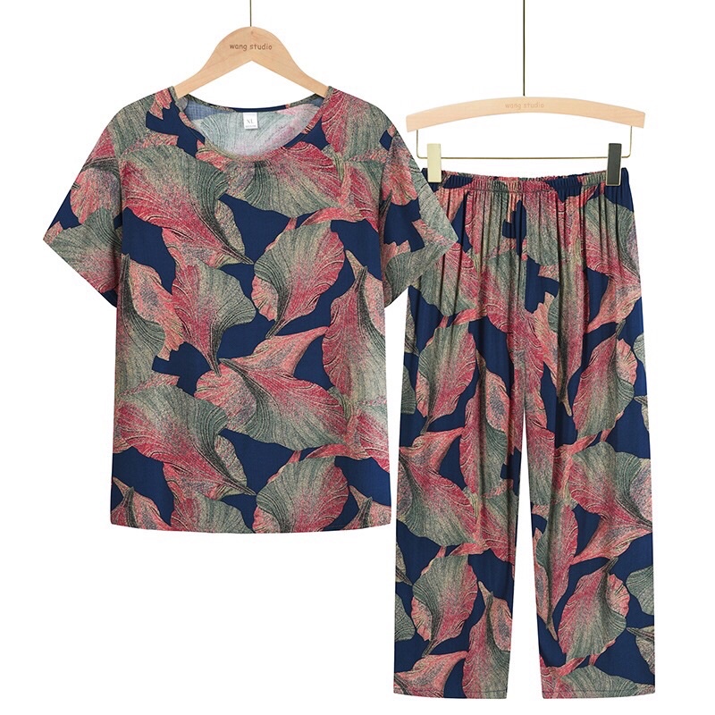 Bộ mặc nhà trung niên- bộ đồ mặc nhà cho mẹ u50