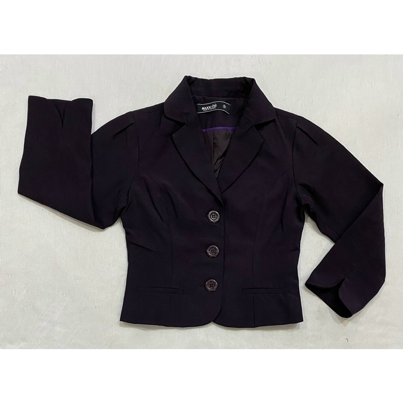 (AV165) Áo vest dáng ngắn màu tím Nino.maxx (Size S, M) - Thanh lý vnxk