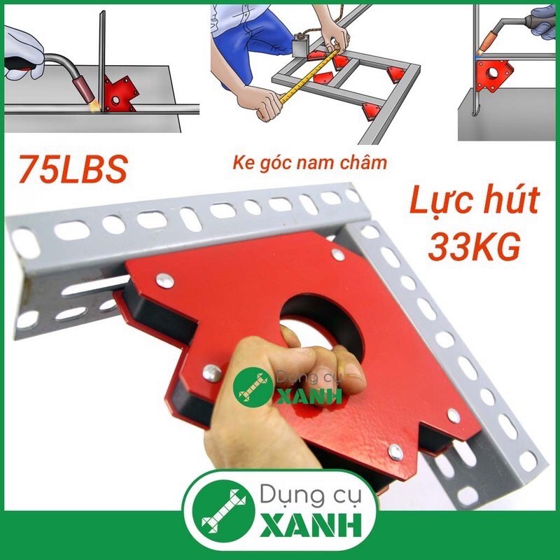 Ke góc nam châm 33kg
