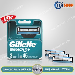 Lưỡi dao cạo râu Gillette Mach 3