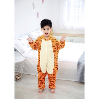 Bộ Đồ Thú Hổ Vằn Trẻ Em