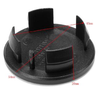 Adorableyou 4pcs 54/45mm black plastic emblem badge wheel center hub caps for mini cooper