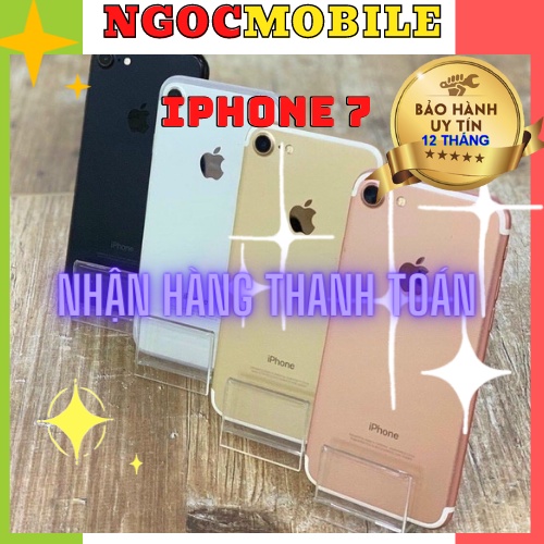 Điện thoại ip 7 bản quốc tế chính hãng, siêu ưu đãi TẾT điện thoại giá rẻ, iphon 7 32g128gb quốc tế nguyên zin