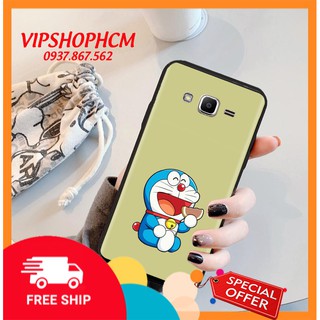 Ốp lưng SamSung J3 2016/ J3 Pro/ J3 2018/ J4/ J4 Plus Hình Doremon Dễ Thương - viền TPU dẻo
