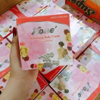 Kem body trắng da kone