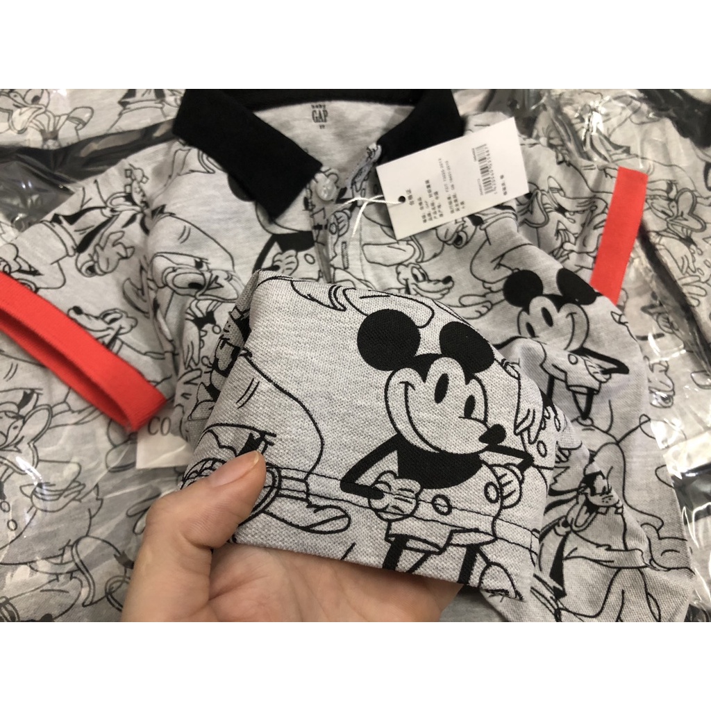 [Mã FAMARAL2 giảm 10K đơn 50K] ÁO POLO MICKEY G.A.P CHO BÉ