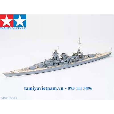 77518 MÔ HÌNH TÀU CHIẾN 1/700 SCALE German Battle Cruiser Scharnhorst