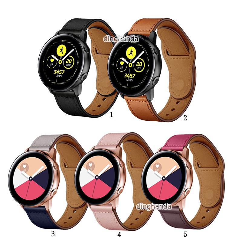 Sale 70% Dây đeo bằng da thật cho đồng hồ Samsung Galaxy Watch, 5 Giá gốc 153,000 đ - 35A4