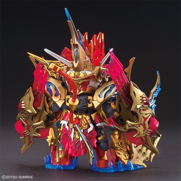 Mô Hình Lắp Ráp Gundam SD World Heroes Wukong Impulse Gundam DX Set SDW SDWH