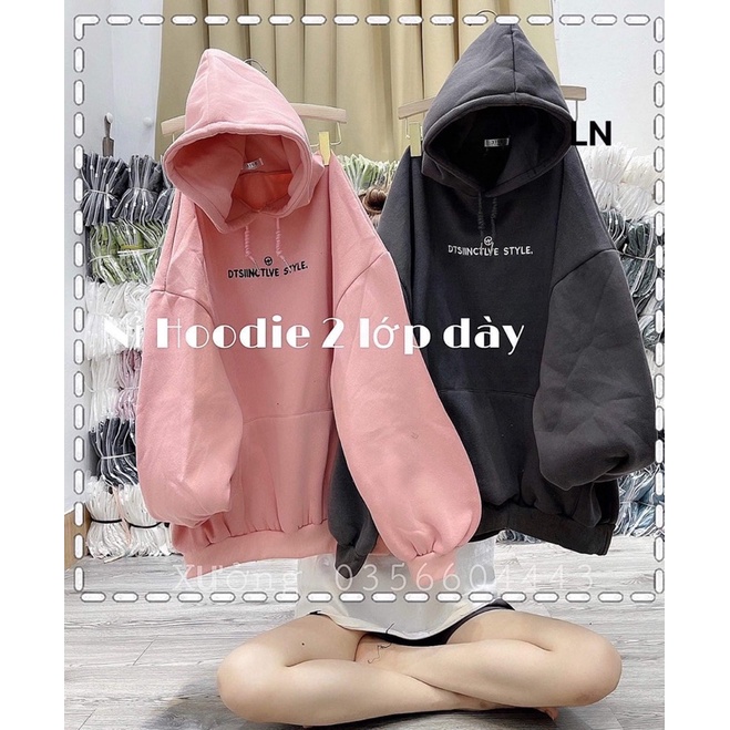 Áo hoodie nỉ cotton DTSIN LN12
