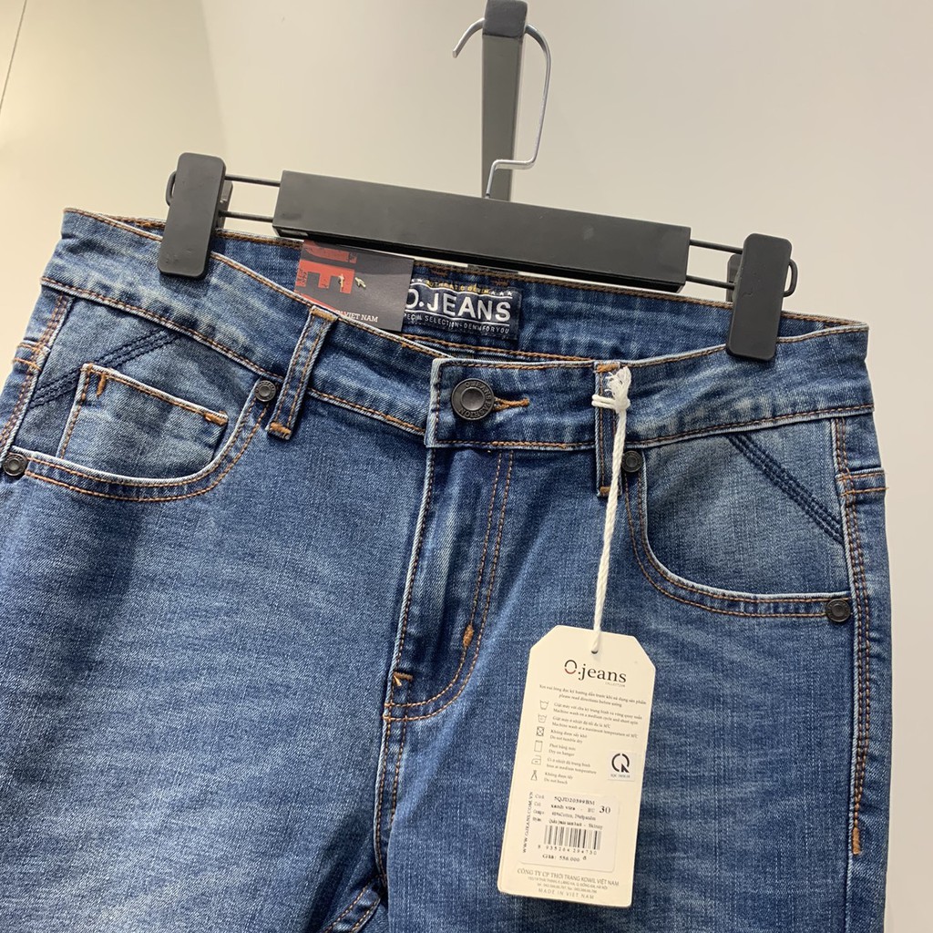 [CHÍNH HÃNG] Quần Jean nam Ojeans ống ôm trẻ trung 20399 - XANH VỪA