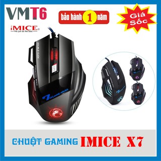 Chuột chuyên game Imice X7 -Ánh sáng Led đổi màu!
