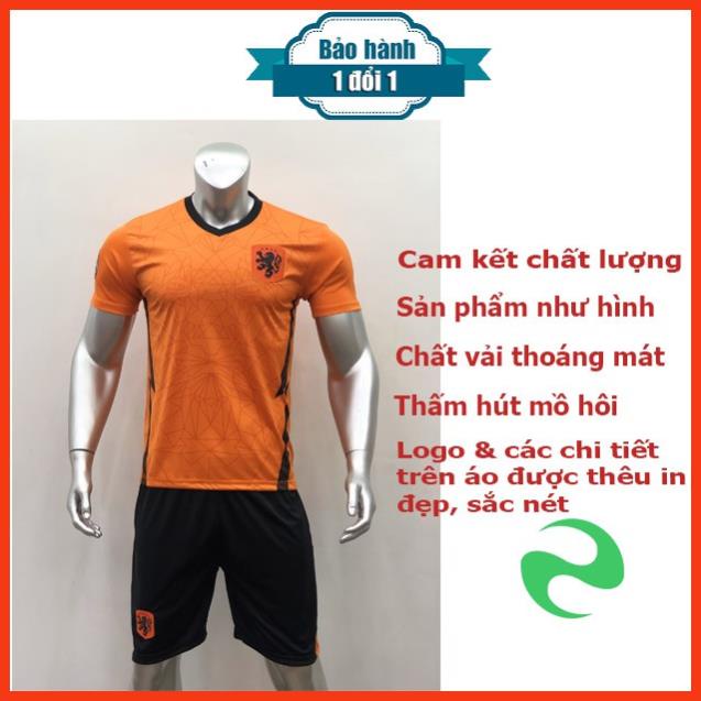 Áo Đấu Đội Tuyển Hà Lan 2021-21 MÀU CAM *