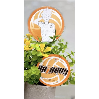 Lót ly Haikyu 41 42 43 44 45 seal - Haikyu! Chàng khổng lồ tí hon 41 42 43 44 45 cầu thủ bóng chuyền