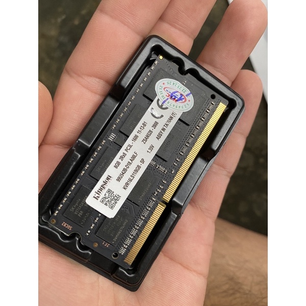 RAM Laptop DDR3 8G Bus 1600 kingston chính hãng- bảo hành 36 tháng