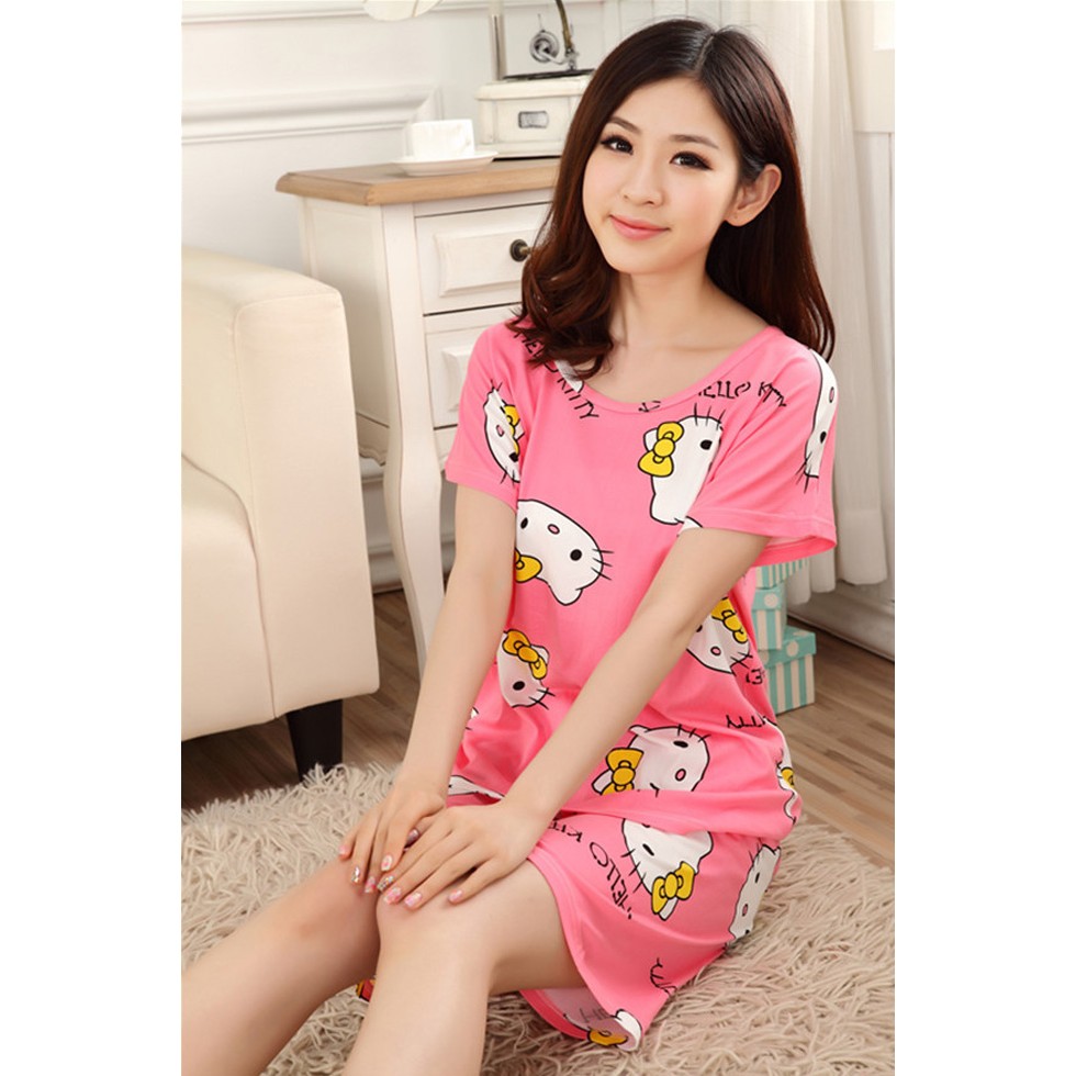 KM - Đồ Bộ Đẹp Giá Sỉ Kitty Lửng MS562